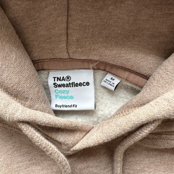 ARITZIA TNA COZY FLEECE HOODIE - SIZE M - Picture 2 of 3
